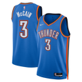 Jared McCain Oklahoma City Thunder Unisex Swingman Jersey - Icon Edition - Blue Basketball TJS0184