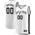 San Antonio Spurs Fast Break Custom Replica Jersey - Association Edition - White Basketball TJS0281
