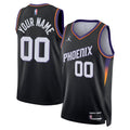 Phoenix Suns Jordan Brand Unisex Swingman Custom Jersey - Statement Edition - Black Basketball TJS0206