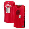 Portland Trail Blazers Fast Break Custom Replica Jersey - Red - Statement Edition Basketball TJS0247