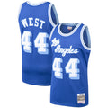 Jerry West Los Angeles Lakers M & N Hardwood Classics Swingman Jersey - Royal Basketball TJS0124