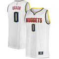 Christian Braun Denver Nuggets Fast Break Player Jersey - Association Edition - White Basketball TJS0271