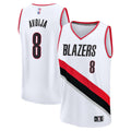Deni Avdija Portland Trail Blazers Fast Break Replica Player Jersey - Association Edition - White Basketball TJS0328