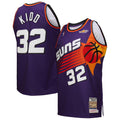 Jason Kidd Phoenix Suns M & N 2000 All-Star Game Jersey - Purple Basketball TJS0454