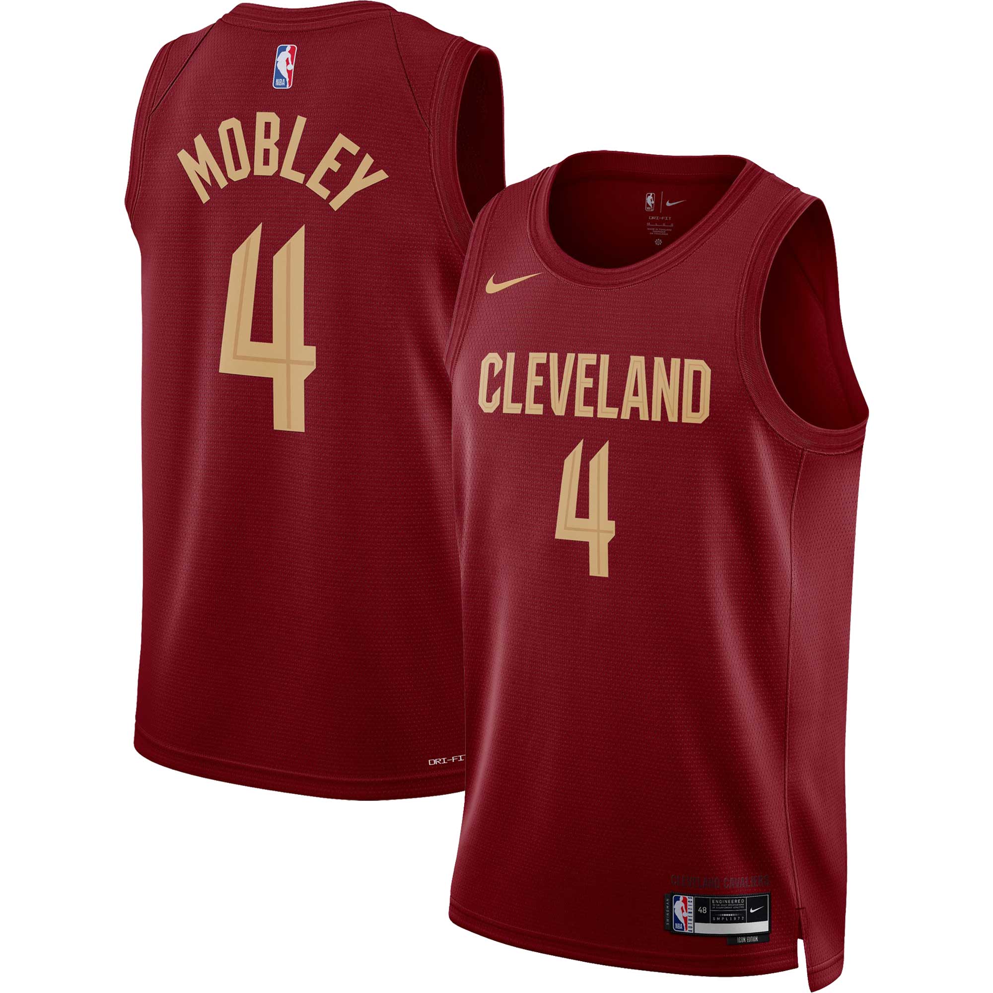 Evan Mobley Cleveland Cavaliers Unisex Swingman Jersey - Icon Edition - Wine Basketball TJS0490