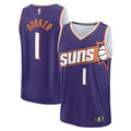 Devin Booker Phoenix Suns Fast Break Replica Jersey - Icon Edition - Purple Basketball TJS0389