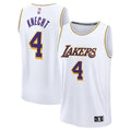 Dalton Knecht Los Angeles Lakers Fast Break Replica Player Jersey - Association Edition - White Basketball TJS0475
