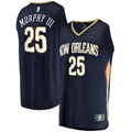 Trey Murphy III New Orleans Pelicans Fast Break Replica Jersey - Icon Edition - Navy Basketball TJS0421