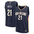 Yves Missi New Orleans Pelicans 2024 Draft Fast Break Player Jersey - Icon Edition - Navy Basketball TJS0430