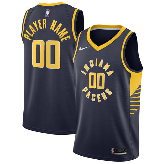 Indiana Pacers Swingman Custom Jersey Navy - Icon Edition Basketball TJS0409