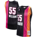 Jason Williams Miami Heat M & N 2005/06 Hardwood Classics Swingman Jersey - Black Basketball TJS0489