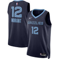 Ja Morant Memphis Grizzlies Unisex Swingman Jersey - Icon Edition - Navy Basketball TJS0478