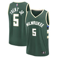 Gary Trent Jr. Milwaukee Bucks Fast Break Replica Player Jersey - Icon Edition - Hunter Green Basketball TJS0423