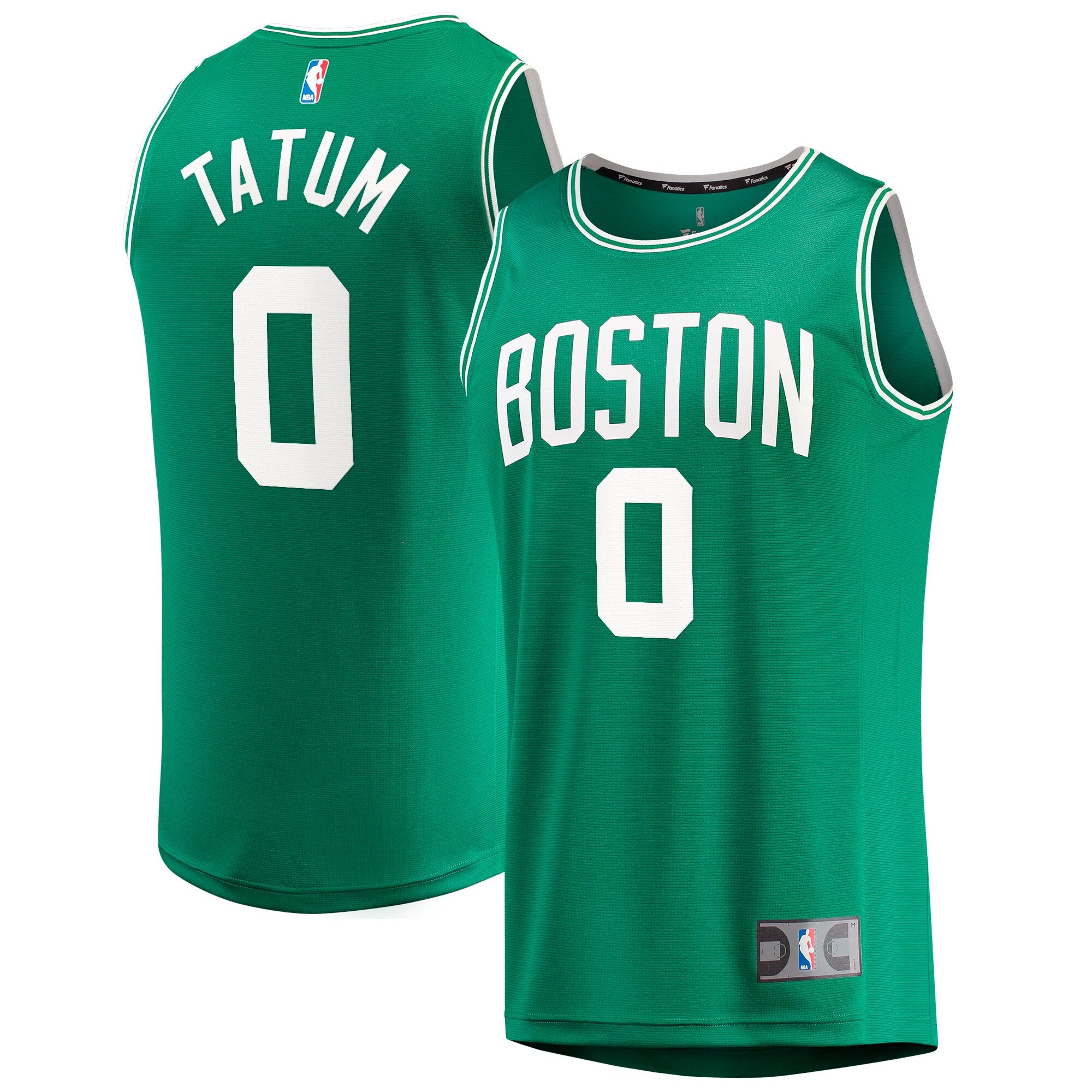 Jayson Tatum Boston Celtics Big & Tall Fast Break Player Jersey - Kelly Green - Icon Edition Basketball TJS0479
