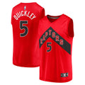 Immanuel Quickley Toronto Raptors Fast Break Player Jersey - Icon Edition - Red Basketball TJS0467