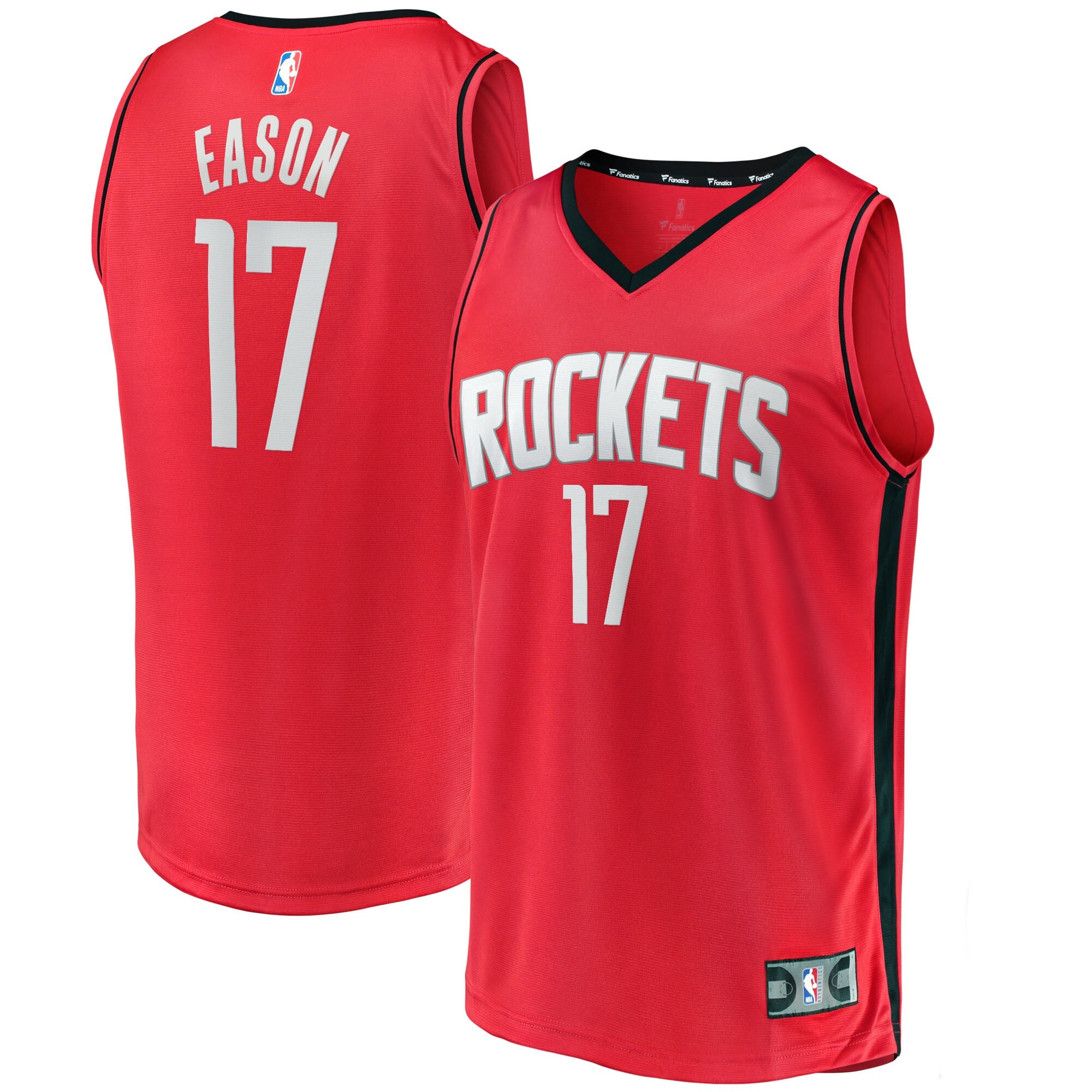 Tari Eason Houston Rockets Fast Break Replica Player Jersey - Icon Edition - Red Basketball TJS0414