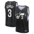 Keyonte George Utah Jazz Fast Break Replica Jersey - Statement Edition - Black Basketball TJS0473