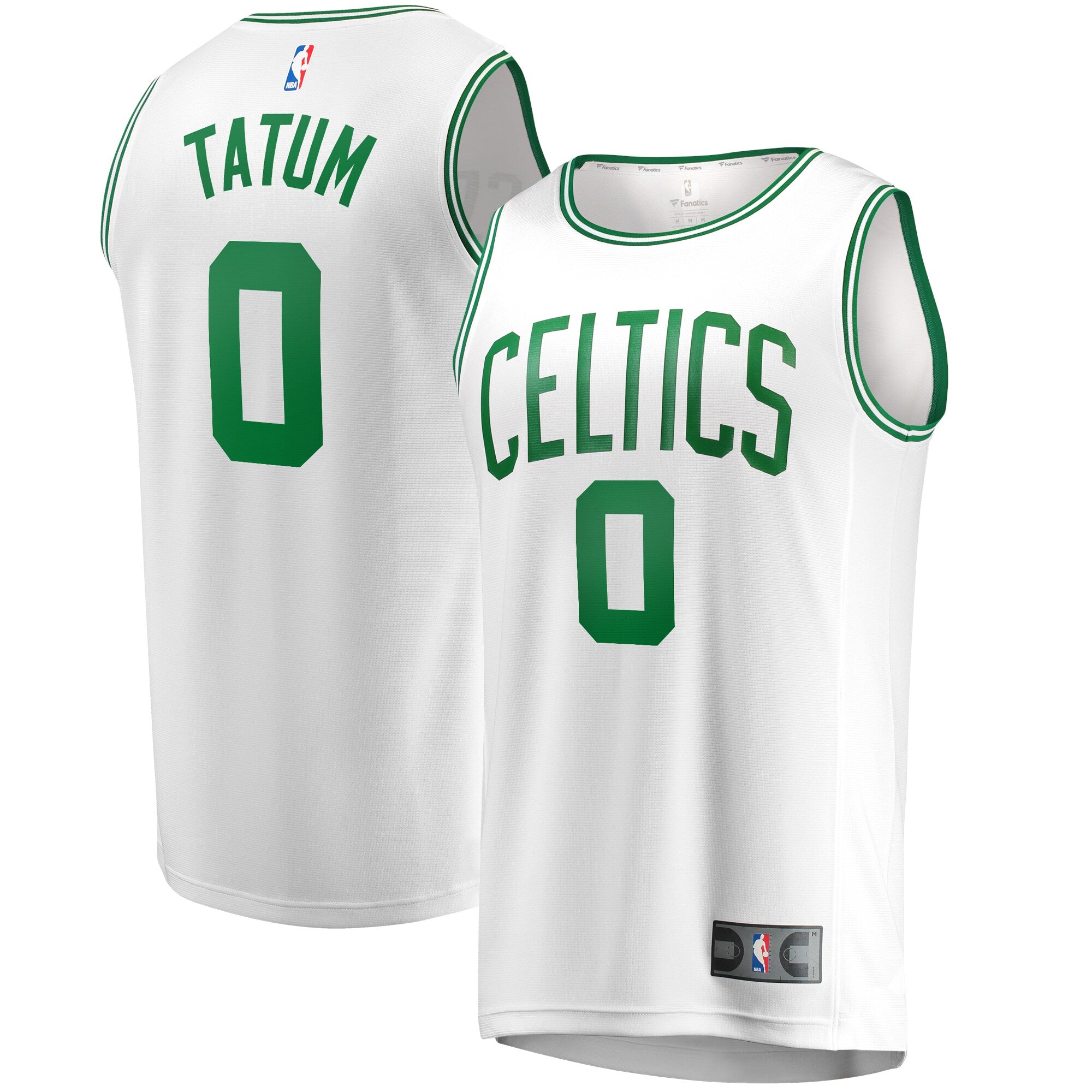 Jayson Tatum Boston Celtics Fast Break Replica Away Jersey White - Association Edition Basketball TJS0384