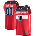 Washington Wizards Fast Break Custom Replica Jersey Red - Icon Edition Basketball TJS0458