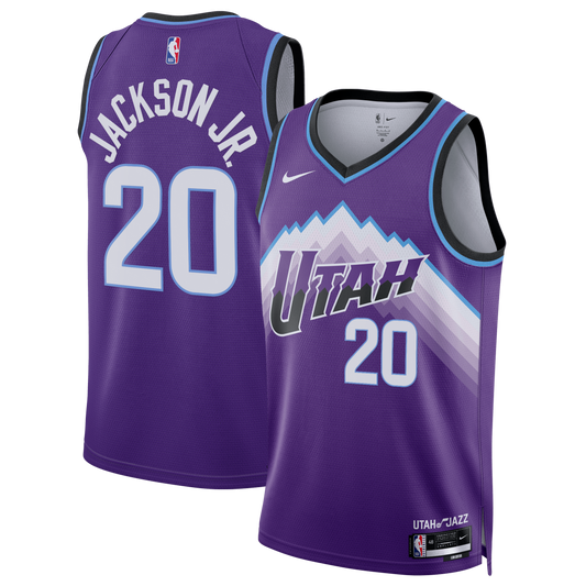 Jaren Jackson Jr. Utah Jazz Unisex Swingman Jersey - Icon Edition - Purple Basketball TJS0309