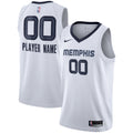 Memphis Grizzlies 2020/21 Swingman Custom Jersey - Association Edition - White Basketball TJS0452
