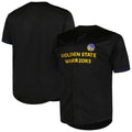 Golden State Warriors Profile Big & Tall Pop Jersey - Black Basketball TJS0441