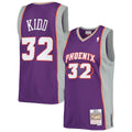 Jason Kidd Phoenix Suns M & N Big & Tall Hardwood Classics 2000/01 Swingman Jersey - Purple Basketball TJS0323