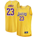 LeBron James Los Angeles Lakers Big & Tall Fast Break Player Jersey - Gold - Icon Edition Basketball TJS0493