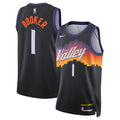 Devin Booker Phoenix Suns Unisex 2025/26 Swingman Jersey - Black - City Edition Basketball TJS0444
