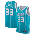 Liam McNeeley Charlotte Hornets Jordan Brand Unisex Swingman Jersey - Teal - Icon Edition Basketball TJS0419