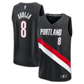 Deni Avdija Portland Trail Blazers Fast Break Replica Jersey - Icon Edition - Black Basketball TJS0488