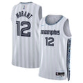 Ja Morant Memphis Grizzlies Unisex 2025/26 Swingman Jersey - White - City Edition Basketball TJS0460