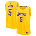 Deandre Ayton Los Angeles Lakers Fast Break Replica Player Jersey - Icon Edition - Gold Basketball TJS0318