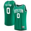 Jayson Tatum Boston Celtics Fast Break Replica Jersey - Icon Edition - Kelly Green Basketball TJS0307