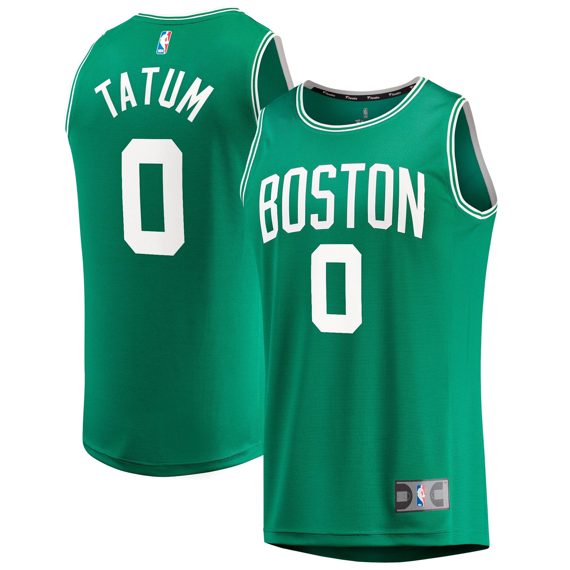 Jayson Tatum Boston Celtics Fast Break Replica Jersey - Icon Edition - Kelly Green Basketball TJS0307