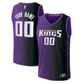 Sacramento Kings Fast Break Custom Jersey - Statement Edition - Purple Basketball TJS0321