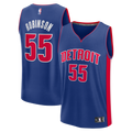 Duncan Robinson Detroit Pistons Fast Break Jersey - Icon Edition - Blue Basketball TJS0433