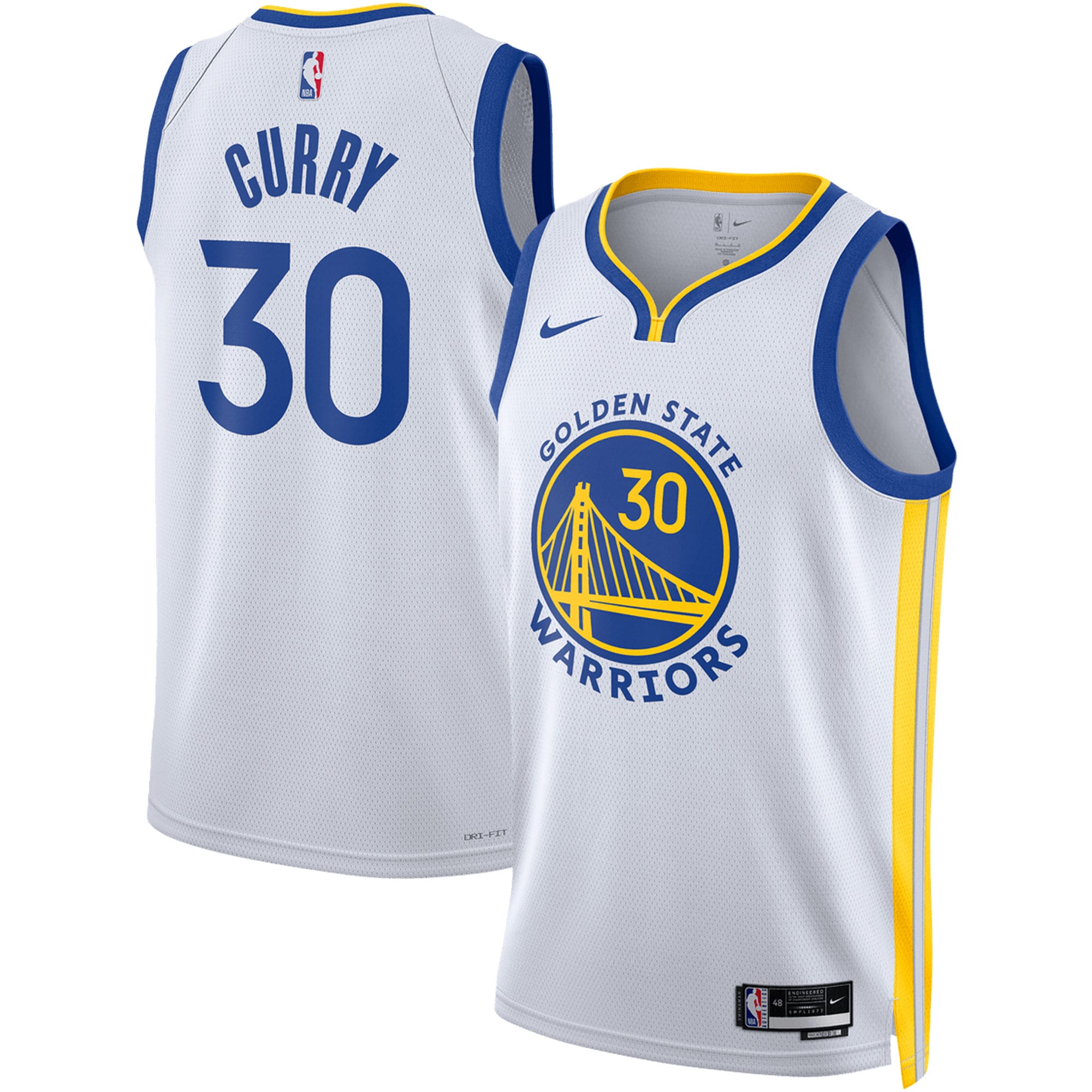 Stephen Curry Golden State Warriors Unisex Swingman Jersey - Association Edition - White Basketball TJS0553