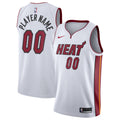 Miami Heat 2020/21 Swingman Custom Jersey - Association Edition - White Basketball TJS0513
