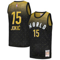 Nikola Jokic 2016 Rising Stars Challenge M & N Hardwood Classics Swingman Jersey - Black Basketball TJS0330