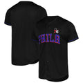 Philadelphia 76ers Pop Baseball Jersey - Black Basketball TJS0554