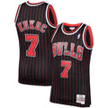 Toni Kukoc Chicago Bulls M & N 1995/96 Hardwood Classics Swingman Jersey - Black Basketball TJS0447