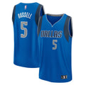 D'Angelo Russell Dallas Mavericks Fast Break Replica Player Jersey - Icon Edition - Blue Basketball TJS0507