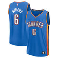Jaylin Williams Oklahoma City Thunder Fast Break Replica Player Jersey - Icon Edition - Blue Basketball TJS0518