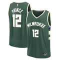 Taurean Prince Milwaukee Bucks Fast Break Replica Player Jersey - Icon Edition - Hunter Green Basketball TJS0517
