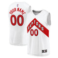 Toronto Raptors Fast Break Custom Replica Jersey - Association Edition - White Basketball TJS0385