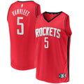 Fred VanVleet Houston Rockets Fast Break Replica Player Jersey - Icon Edition - Red Basketball TJS0538
