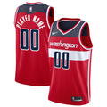Washington Wizards 2020/21 Swingman Custom Jersey - Icon Edition - Red Basketball TJS0647