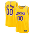 Los Angeles Lakers Fast Break Custom Jersey - Icon Edition - Gold Basketball TJS0623