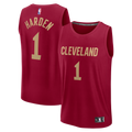 James Harden Cleveland Cavaliers Fast Break Replica Jersey - Icon Edition - Wine Basketball TJS0615